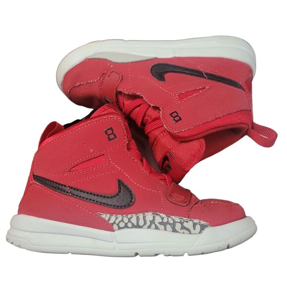 Nike Air Jordan LEGACY 321TD 9C Toro Red White cement - Picture 2 of 7